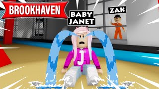 Baby Janet Gets LOST in Brookhaven  Roblox Roleplay [upl. by Arul563]