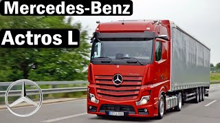 2022 MercedesBenz Actros L Cabin Features amp Details [upl. by Zippora115]