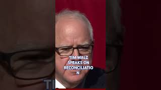 TIM WALZ SPEAKS ON RECONCILIATION AND GOOD NEIGHBORLINESS [upl. by Kletter]