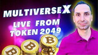 LIVE with MultiverseX From Token 2049 in Singapore Latest Updates Crypto Phil [upl. by Ardis]