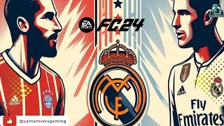 EA SPORTS FC 24 FCB vs RMA  Champions League  Gameplay [upl. by Natfa559]