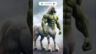 Hulk hybrid crab Turtle white horse Weasel MindBlowing Creatures Formed shorts​​ hybrid [upl. by Anema]