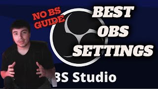 BEST OBS SETTINGS 2024 [upl. by Refotsirc]