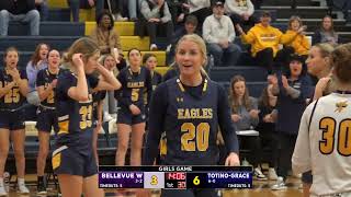 High School Girls Basketball Bellevue West vs TotinoGrace [upl. by Silecara367]