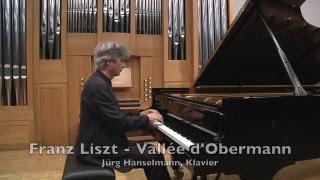 Franz Liszt Vallée dObermann Jürg Hanselmann Klavier [upl. by Nayarb574]