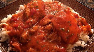 Chicken Sauce Piquant by The Cajun Ninja [upl. by Aysa899]