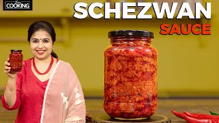 Schezwan Sauce  Homemade Schezwan Sauce Recipe  How to make Schezwan Sauce at home [upl. by Nilecoj]