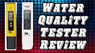 Water Quality Test Meter Pancellent TDS PH EC Temperature 4 in 1 Set review [upl. by Kabob]