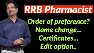 RRB Pharmacist Application  పూర్తి వివరాలు [upl. by Inoliel396]