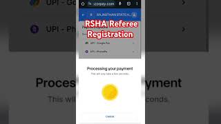 RSHA Referee Registration news hindi online handballtournament motivation song hcub [upl. by Wilber]