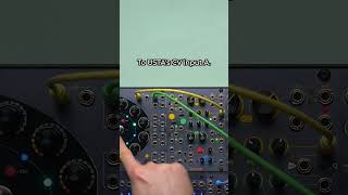 Pitch shift with the USTA 🪜 fraptools eurorack modularsynth modularsynthesizer music [upl. by Notaes]