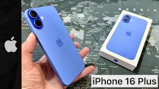 Apple iPhone 16 Plus  Unboxing and HandsOn [upl. by Namzaj]