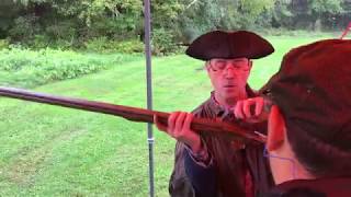 Shooting clay with a 1742 Musket [upl. by Kryska]