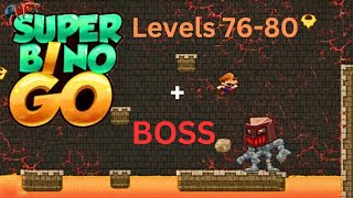 Super Bino Go Levels 7680  BOSS 2k 60fps Android Gameplay [upl. by Atiuqihc461]