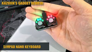 Simpad Nano Keypad OSU  Kazujins Gadget Review [upl. by Eahsal]