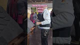 Altdeutsche Deckung mit Schieferkehle auf der Denkmalmesse in Leipzig [upl. by Enyawad]