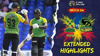 Extended Highlights  Jamaica Tallawahs vs Guyana Amazon Warriors  Match Highlights [upl. by Rezeile]