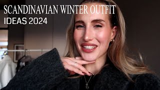 Scandinavian Winter Outfit Ideas 2024  COLD WINTER OUTFITS  SandraEmilia [upl. by Minnaminnie651]