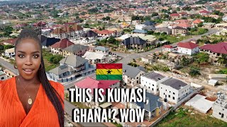 THE SIDE OF GHANA YOU HAVE NOT SEEN  MY FIRST IMPRESSIONS OF KUMASI GHANA [upl. by Luise]