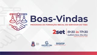 TJBA transmite o Projeto BoasVindas  Manhã [upl. by Eceirahs737]