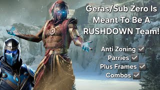 GerasSub Zero Is So AGGRESIVE First Set Using Sub Kameo On Geras Mortal Kombat 1 Khaos Reigns [upl. by Soni]