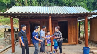 Workers inaugurated the wooden house DANG THI DU [upl. by Gathers625]