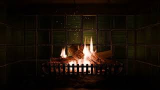 Fireplace HD 2024 Green Tiles [upl. by Sheela]