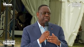 RENCONTRES ECONOMIQUES DAIX  Au micro de La Tribune Macky SALL ancien président du Sénégal [upl. by Larner449]