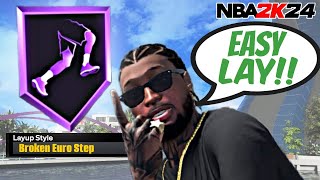 This Layup should be PATCHED Best Layup Packages NBA 2K24 [upl. by Enomis]