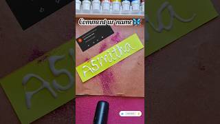 Asmitha🦋Subscribe and Comment ur name calligraphyshortsvideo namewrittingnameart trendingshorts [upl. by Ffoeg]