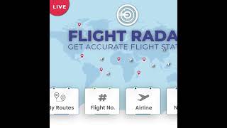 Free Flight Radar Plane Finder Free Flight Status Tracker 24 Live Status Tracker of Flights [upl. by Octavie]