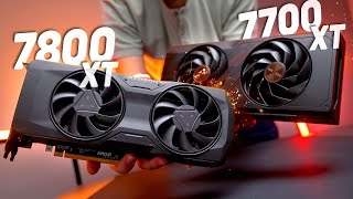 RX 7800 XT amp RX 7700 XT  LA RECENSIONE DEFINITIVA [upl. by Lahcsap]