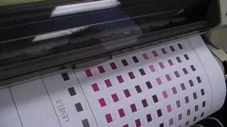 HP Design Jet 750C Printer Plotter Demo [upl. by Etnaihc348]