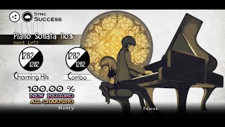 DEEMO Piano Sonata No3 Hard Lv10 10000 All Charming [upl. by Ffilc]