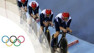 Cycling Track Mens Team Pursuit Gold Medal Finals  GBR v AUS Full Replay  London 2012 Olympics [upl. by Hardman]