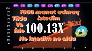 1win de Aviatorda 1000 manat udmaq istedim ne istedim ne oldu [upl. by Nij]