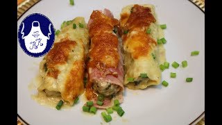 Cannelloni mit Hackfleisch  Spinat  Füllung sooo lecker [upl. by Muns]