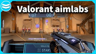 Valorant  How to set up training bots in the range for aim training just like aimlabs valorant [upl. by Rosse]