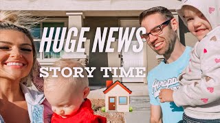 OUR ANNOUNCEMENT  WE BUILT A HOUSE  Haleigh Everts [upl. by Anemolif37]