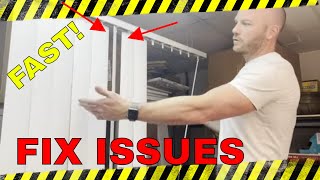 How to easily fix common issues with Vertical Blinds [upl. by Goldner835]