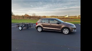 Instalación de un Trailer Hitch Tirón Remolque a un Polo Mexicano VW 2017 [upl. by Sahpec]