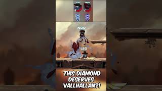 Diamond Who Deserves Valhallan vs ACTUAL VALHALLAN brawlhalla [upl. by Sessler]