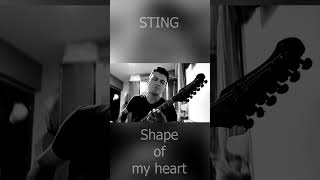 Sting shape my heart sting shapeofmyheart guitar cover music electricguitar [upl. by Astrid]