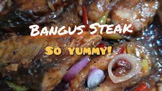 BANGUS STEAK [upl. by Leahcimnaes]