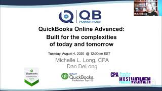 QB Power Hour  QuickBooks Online Advanced Built for the complexities of today and tomorrow [upl. by Aynosal]