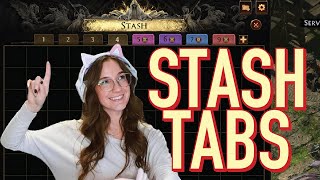 PATH OF EXILE 2 STASH TABS  EVERYTHING YOU NEED TO KNOW [upl. by Caitlin]