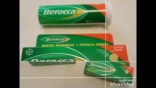 Berocca Orange Effervescent Tablets [upl. by Lavine]