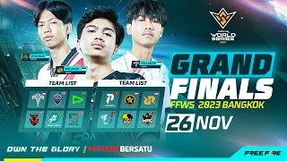 ID Free Fire World Series  Grand Finals [upl. by Keever]