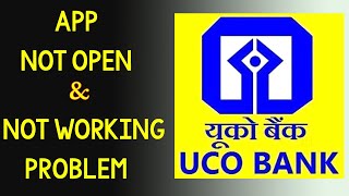 Fix quotUCO Bankquot App Not Working Problem Problem Solved  UCO Bank Mobile Banking Not Open Problem [upl. by Sallyann]