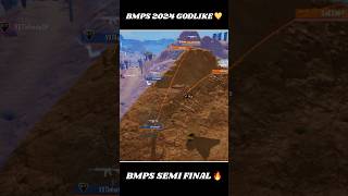 BMPS SEMI FINAL 2024  GODLIKE COMEBACK 💛bmps bgmi shortsfeed krafton [upl. by Sidalg]